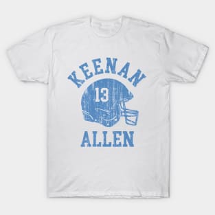 Keenan Allen Los Angeles C Helmet Font T-Shirt